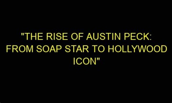 From Soap Star To Hollywood Icon